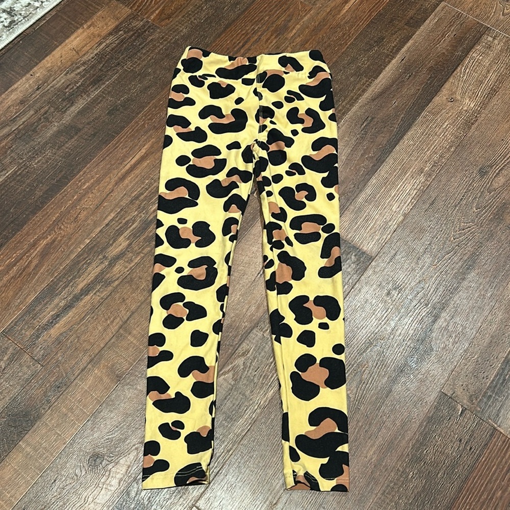Lularoe kids L/XL cheetah leggings
